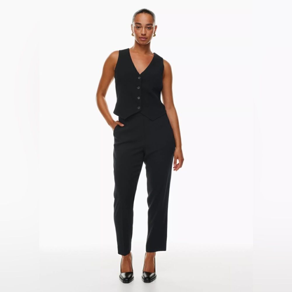 Aritzia Babaton Conan Black Trouser Pant